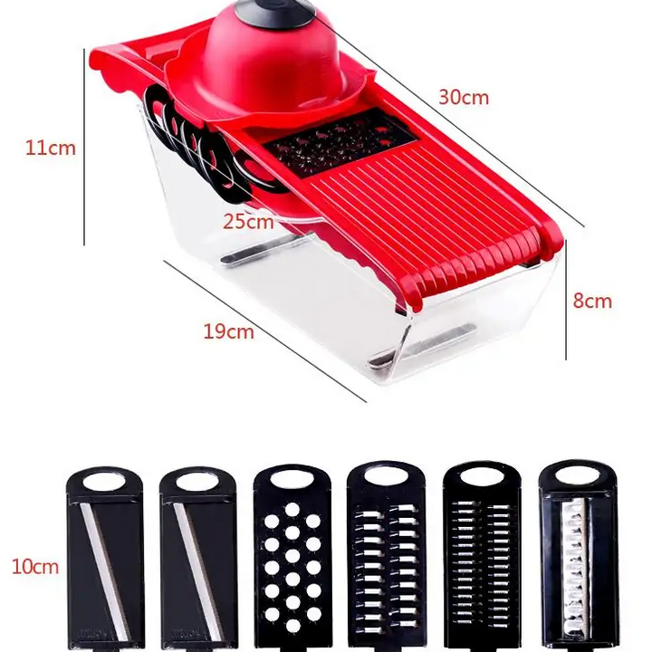 Multifunction Kitchen Slicer 6 Blades